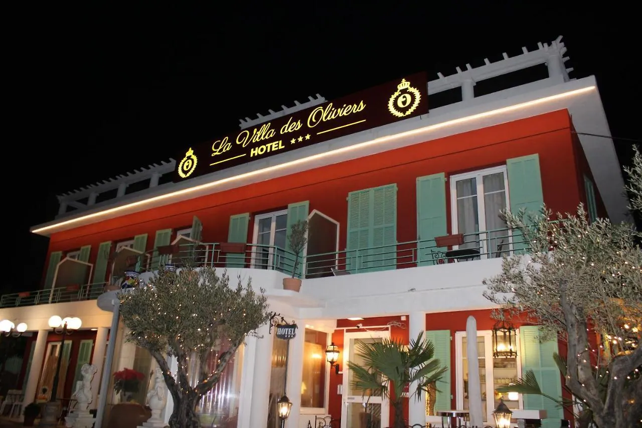 Hotel La Villa Des Oliviers Cagnes-sur-Mer