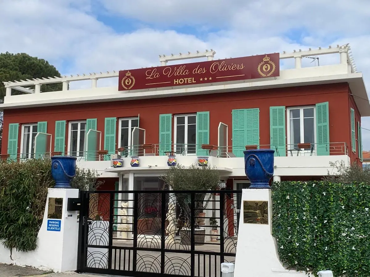Hotel La Villa Des Oliviers Cagnes-sur-Mer Francia