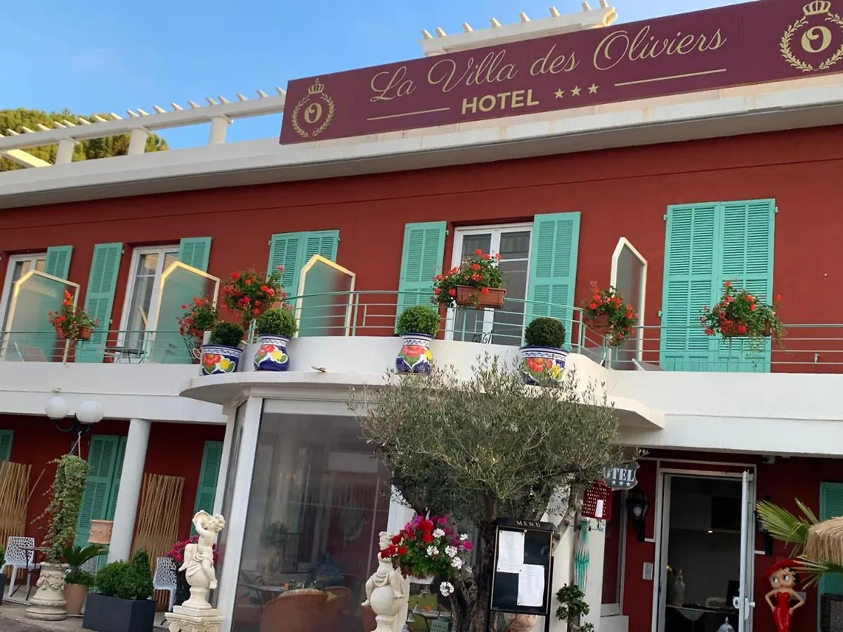 Hotel La Villa Des Oliviers Cagnes-sur-Mer